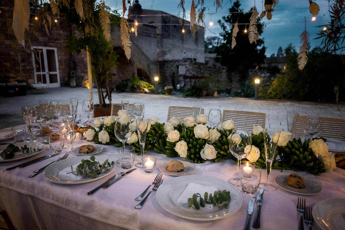 Villa dinner setting for reset connection